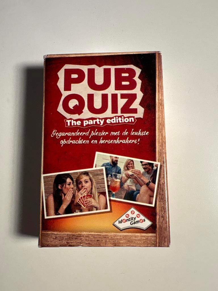 Pub Quiz The Party Edition - Gezelligheidsspel, Hobby en Vrije tijd, Gezelschapsspellen | Bordspellen, Drie of vier spelers, Ophalen of Verzenden