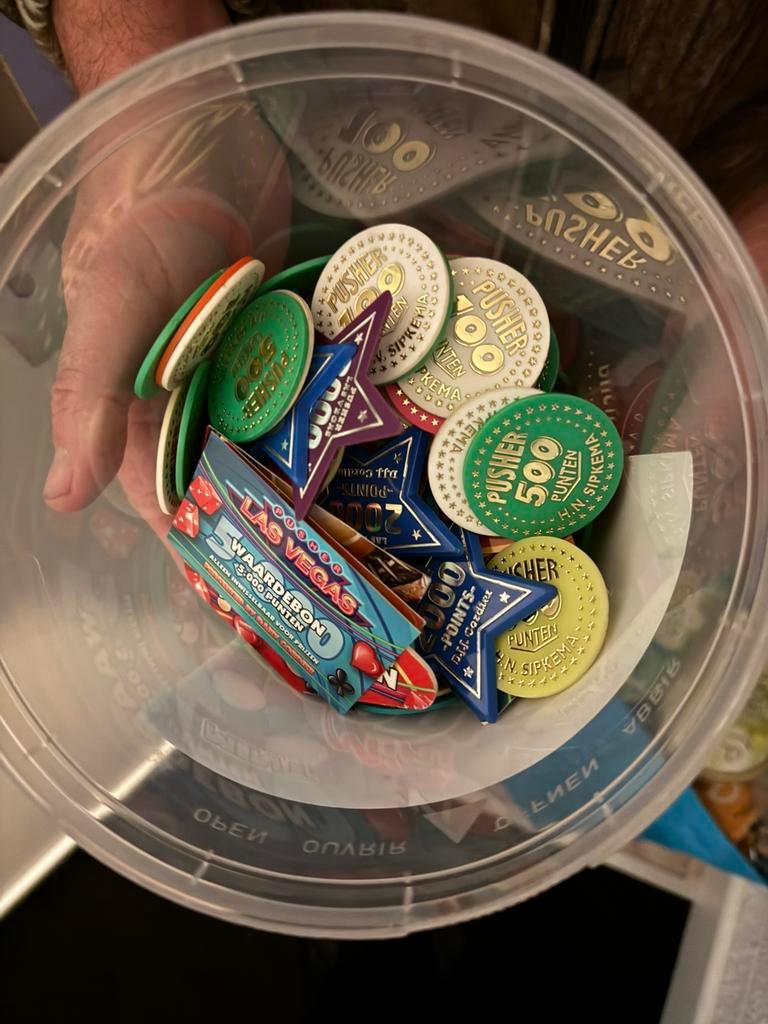 Punten kermis, Ophalen, Losse flippo's