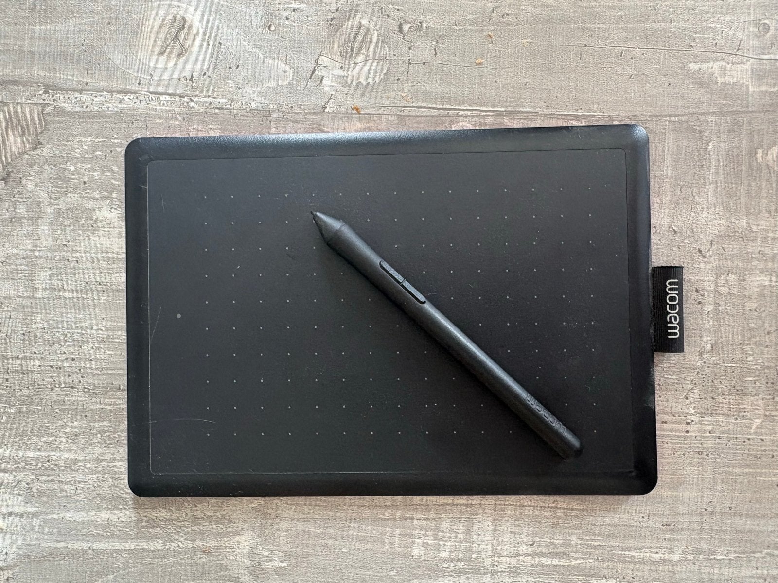 Wacom One tekentablet voor laptop of computer, Computers en Software, Ophalen of Verzenden, Multi-touch, Zo goed als nieuw, Bedraad
