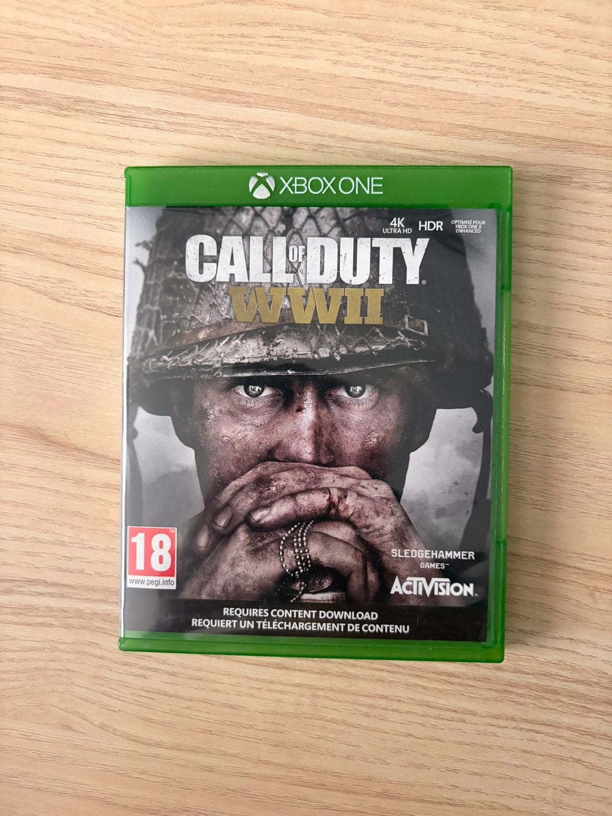 Call of duty WW2 / WWII xbox one, Spelcomputers en Games, Games | Xbox One, Vanaf 18 jaar, Shooter, Ophalen of Verzenden, Zo goed als nieuw