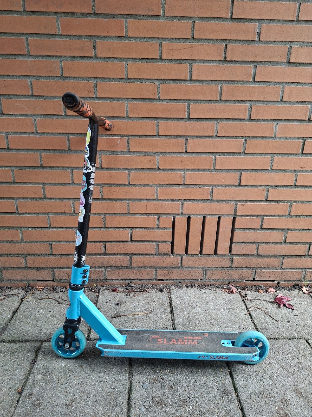 SLAMM Classic Blue Stuntstep 76 cm, Fietsen en Brommers, Ophalen of Verzenden, Gebruikt, Gewone step, SLAMM