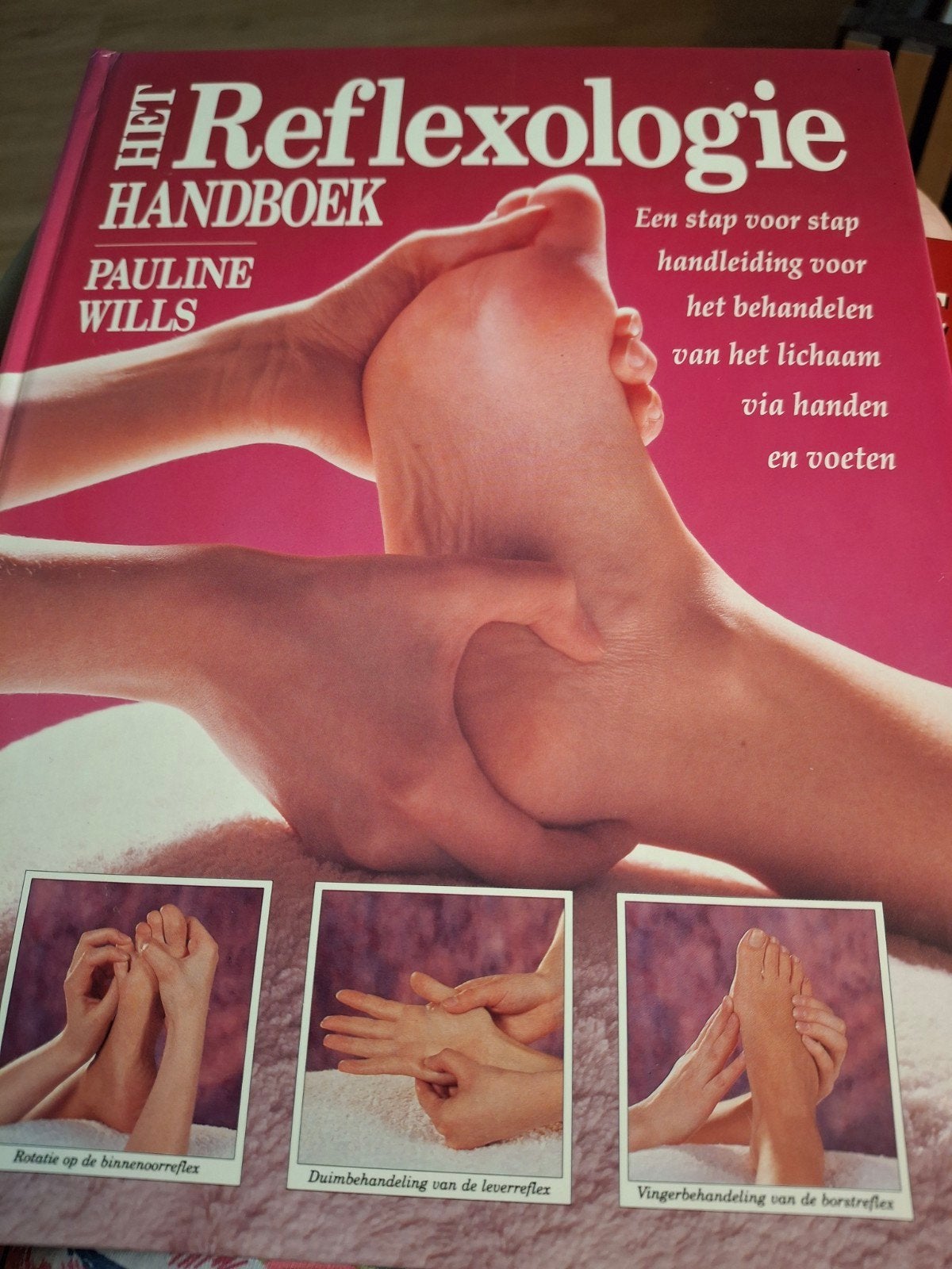REFLEXOLOGIE BOEK. ALS NIEUW, Ophalen of Verzenden, Zo goed als nieuw, Niet van toepassing
