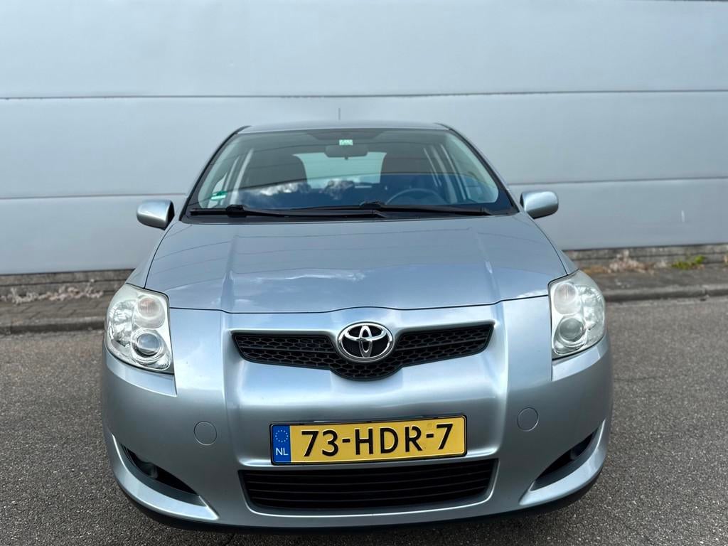 Toyota Auris 1.6-16V Dynamic 5D (bj 2008) NAVI|CLIMA|MOOIE A, Voorwielaandrijving, Gebruikt, Zwart, 4 cilinders