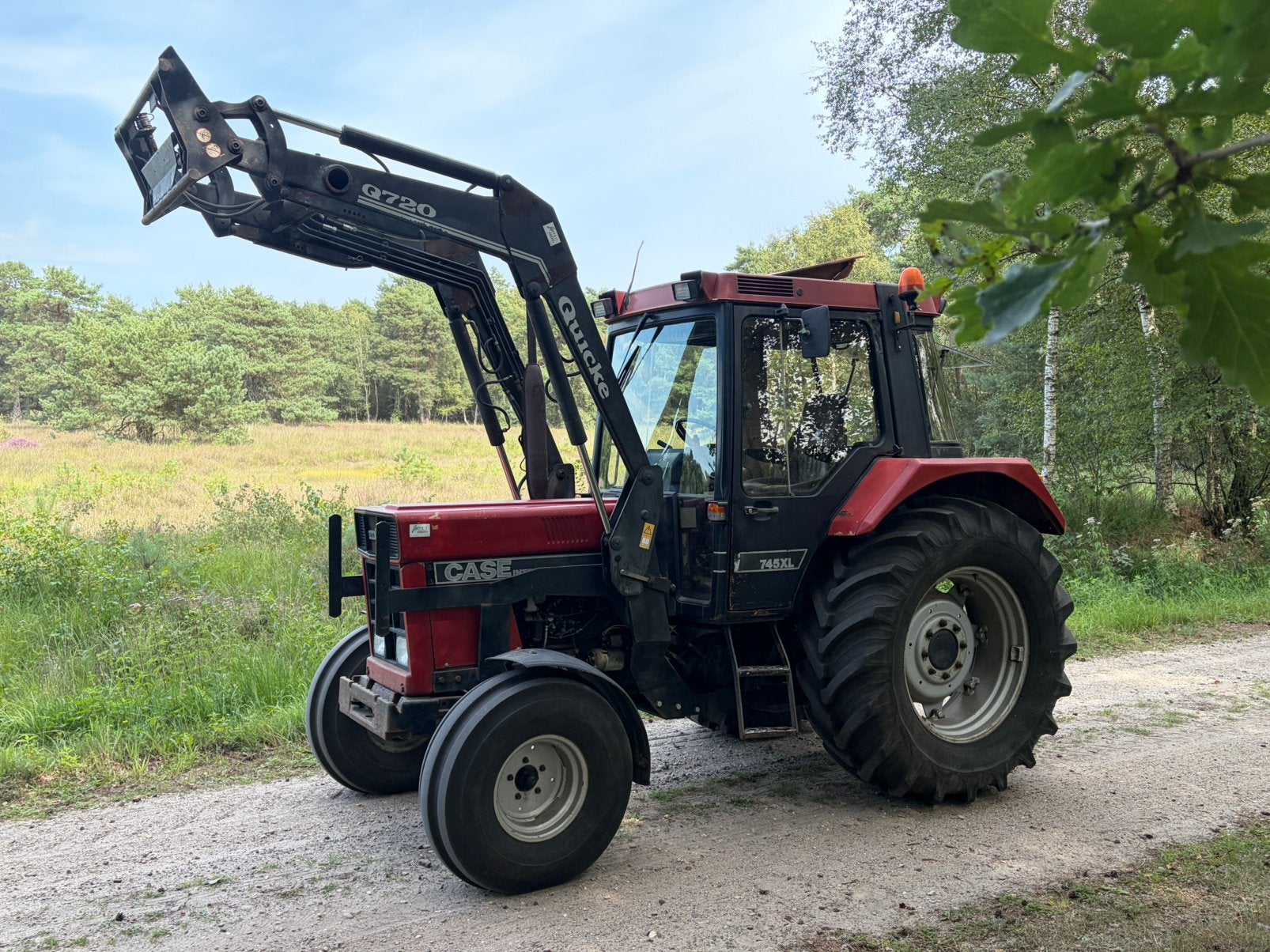 Case international 745xl met quicke q720 voorlader, Zakelijke goederen, Agrarisch | Tractoren, Ophalen, Gebruikt, Case IH, Tot 80 Pk
