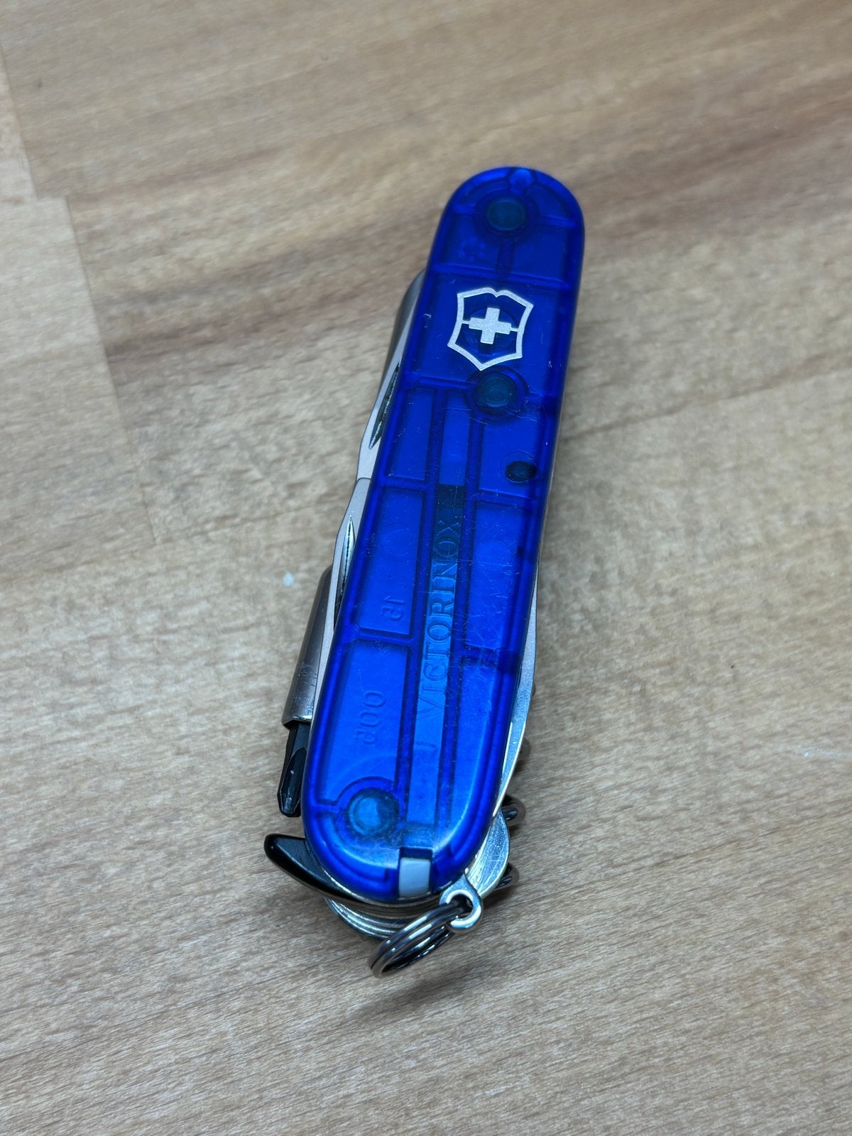 Victorinox Cybertool Zwitsers Zakmes - Blauw, Gebruikt, Ophalen of Verzenden, V, V