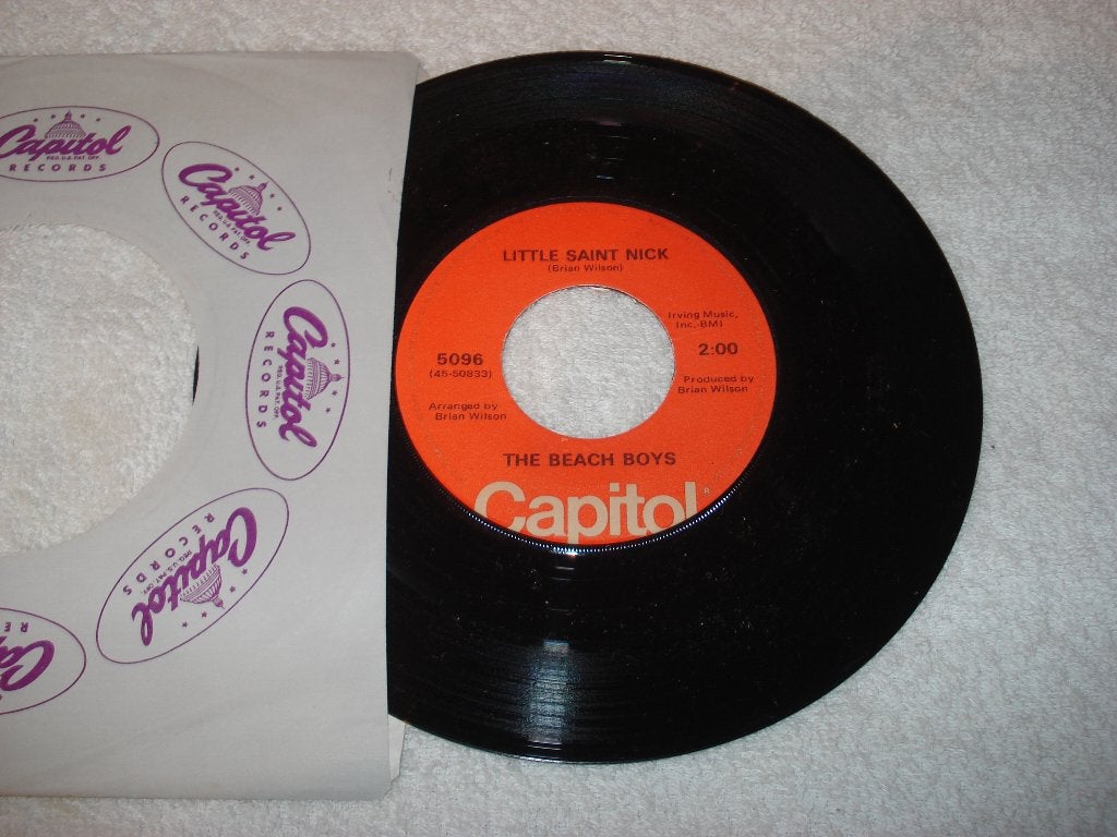 Beach Boys    Little Saint Nick  Usa   Kerst  Orgineel, Originele persing, Ophalen of Verzenden, Zo goed als nieuw, Pop