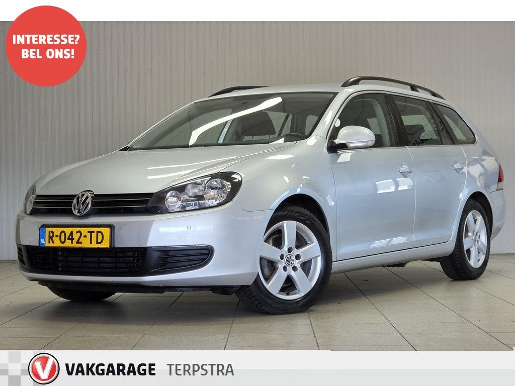 Volkswagen Golf Variant 1.4 TSI Comfortline/ Ketting verv: 1, Auto's, Volkswagen, Voorwielaandrijving, Euro 5, Stof, Gebruikt