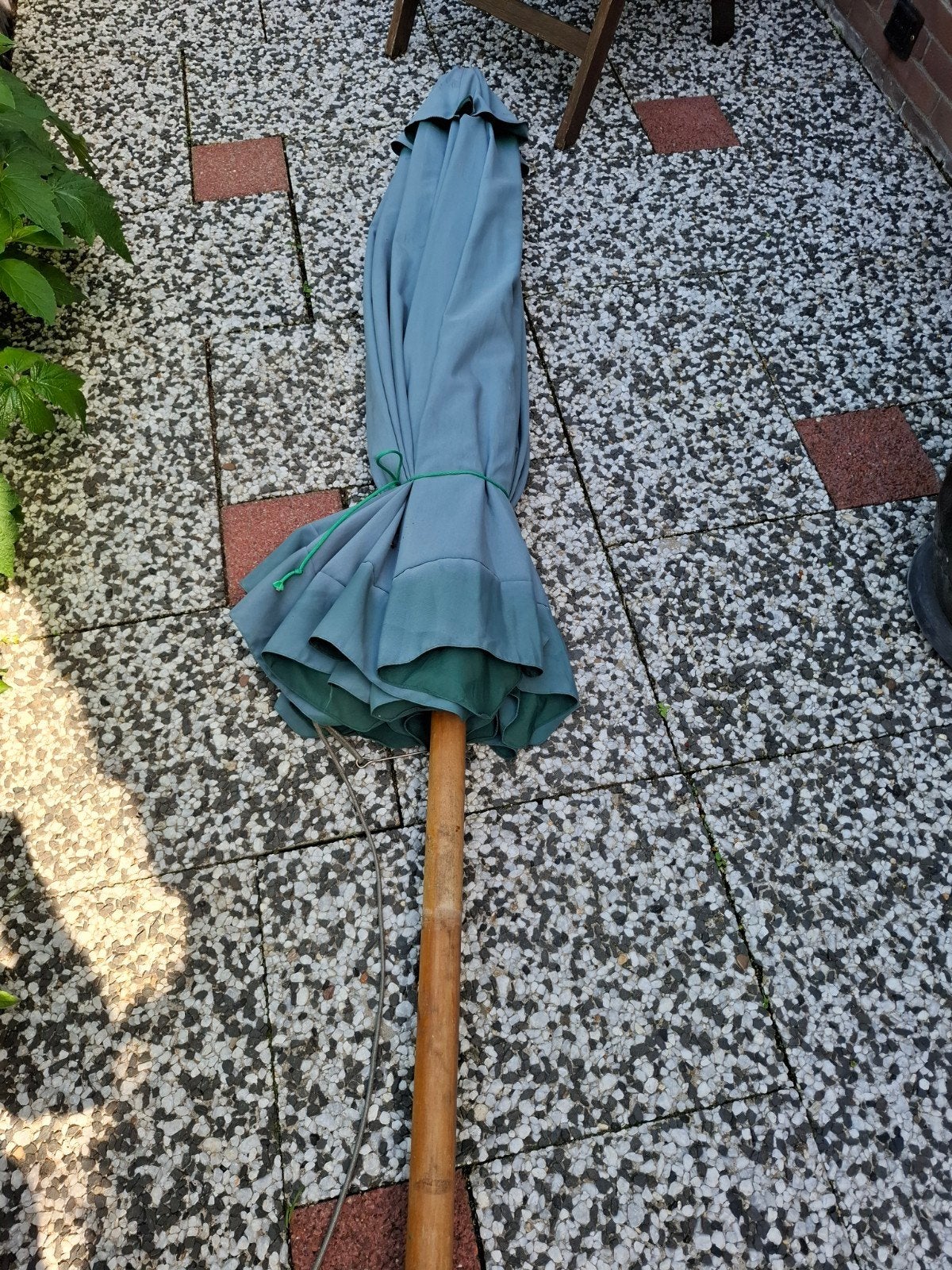 Parasol GRATIS, Ophalen of Verzenden, Gebruikt, Parasolvoet