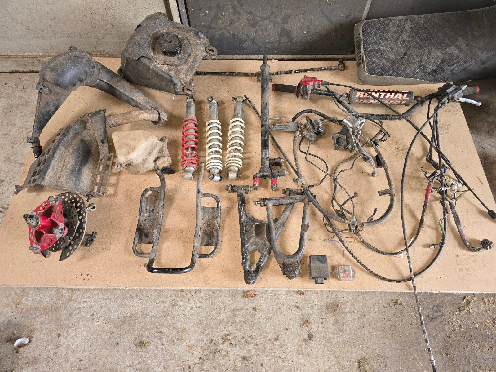 Yamaha blaster, Ophalen