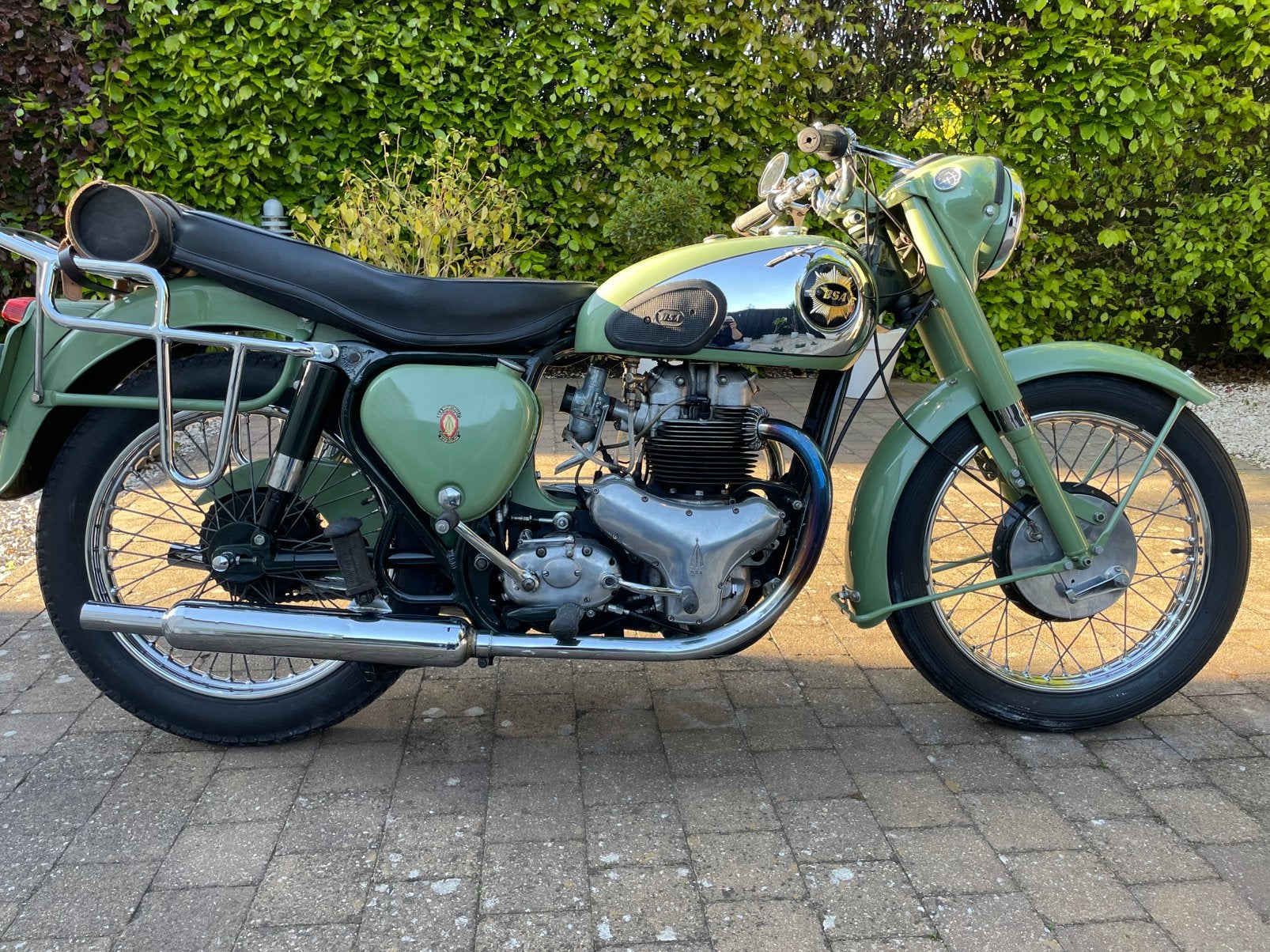BSA Shooting Star A7SS Goldstar naven orginele kleurstelling, Motoren, Naked bike