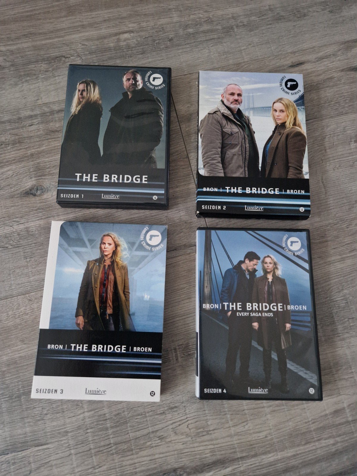 The Bridge / Bron | Complete Serie Seizoen 1-4 DVD Boxset, Vanaf 16 jaar, Misdaad, Nederlands, Ophalen of Verzenden