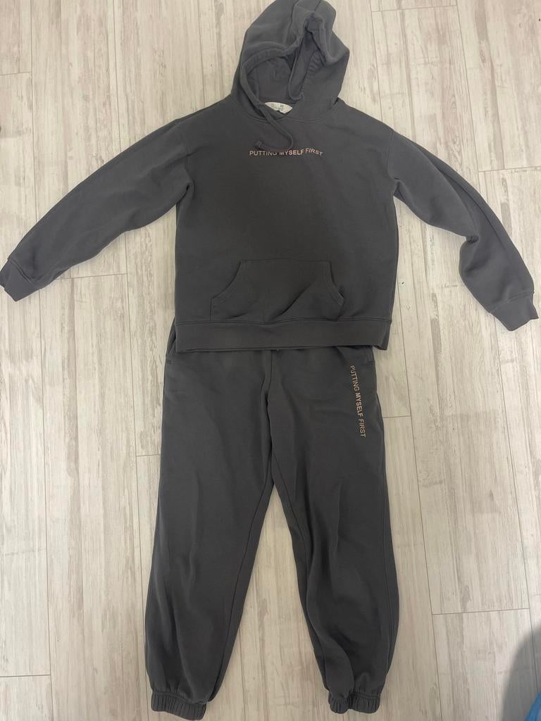 Primark Cares Trainingspak - Hoodie & Joggingbroek XS, Ophalen of Verzenden, Gedragen, Maat 34 (XS) of kleiner, Grijs