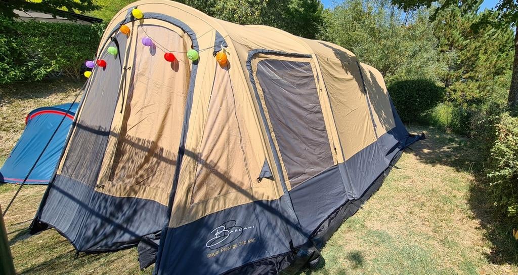 Familietent Bardani Royal Prestige RSC 310, Caravans en Kamperen, Tenten, Ophalen, Zo goed als nieuw, Tot en met 4