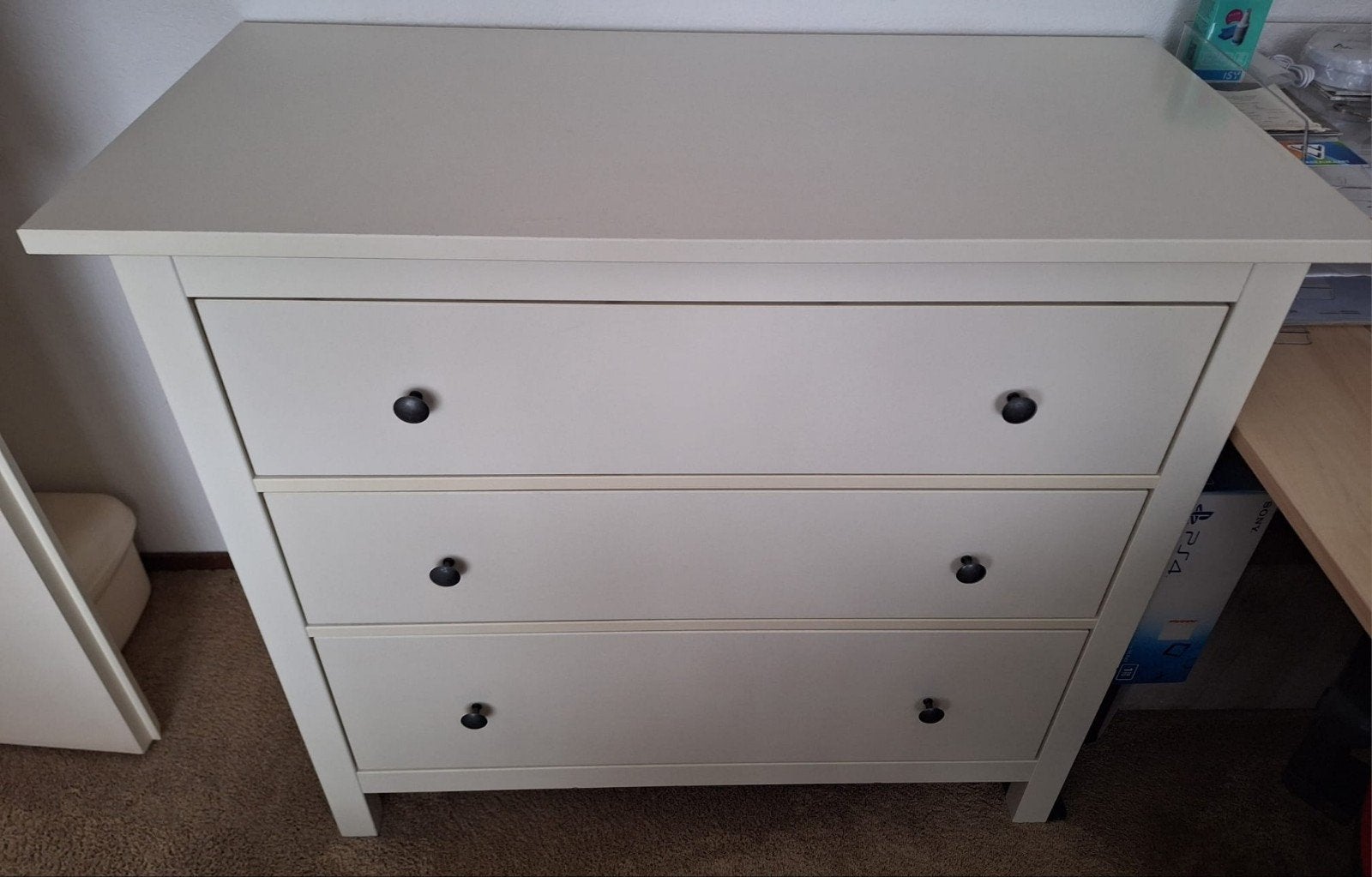 Ladekast IKEA model Hemnes, Huis en Inrichting, Kasten | Ladekasten, 100 tot 150 cm, Ophalen of Verzenden, 3 of 4 laden, Minder dan 100 cm
