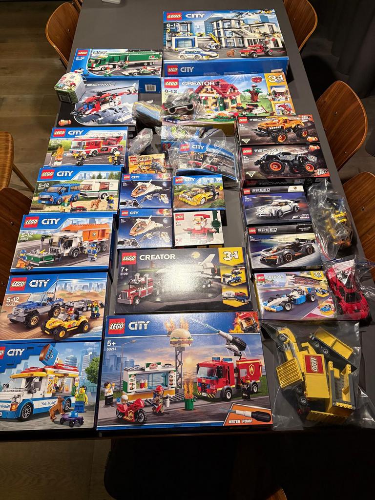 Lego, grote partij, 30 complete sets, Overige thema's, Compleet, Lego, Ophalen of Verzenden