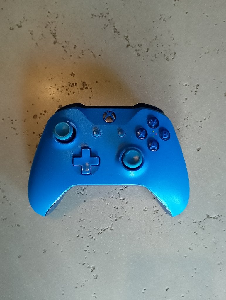 Xbox One Wireless Controller – Sport Blue (Special Edition), Ophalen of Verzenden, Zo goed als nieuw, Controller, Xbox One