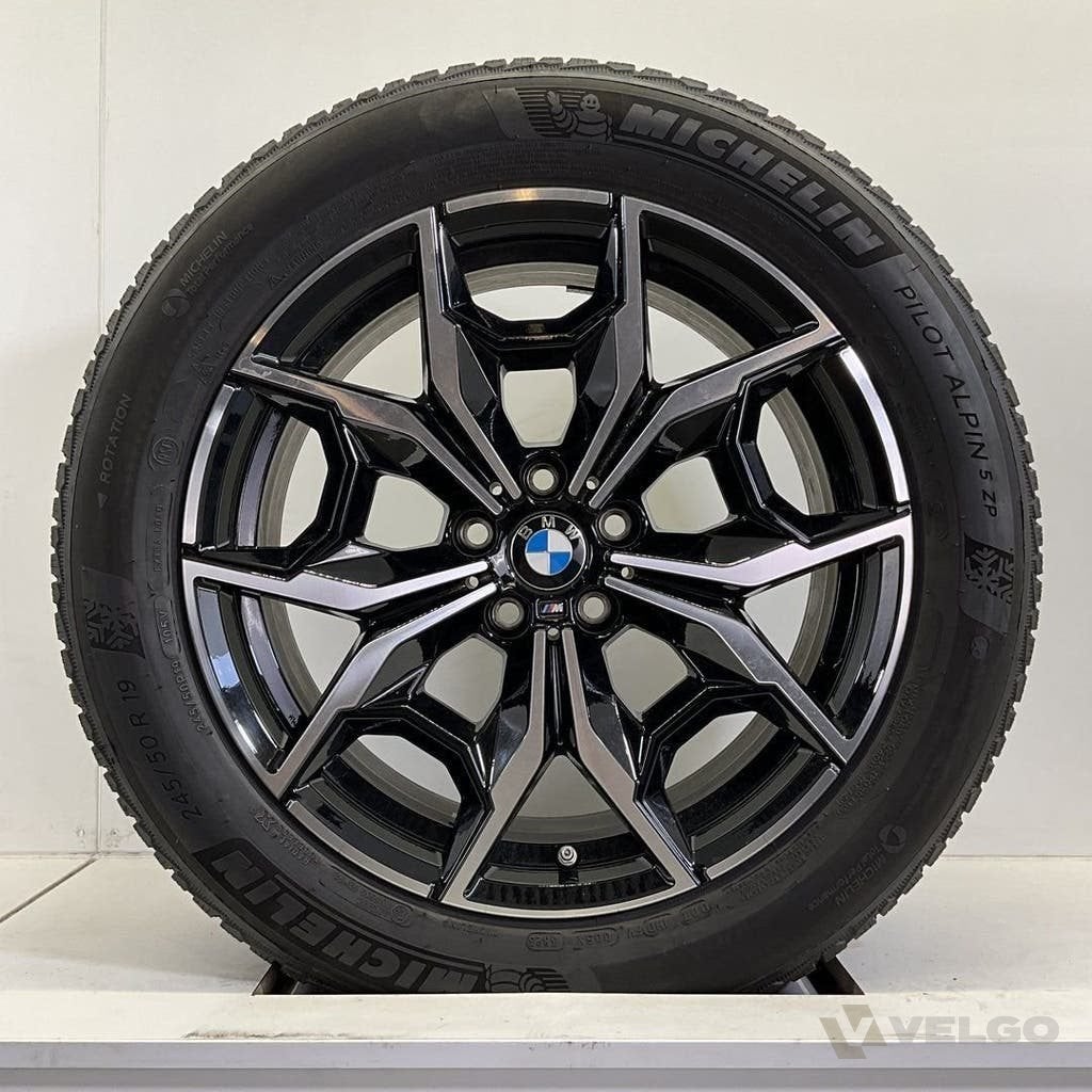 BMW X3 G01 EN X4 G02 SET VELGEN+WINTERBANDEN 19 INCH 887M *, 19 inch, Gebruikt, Banden en Velgen, Info@velgo.nl