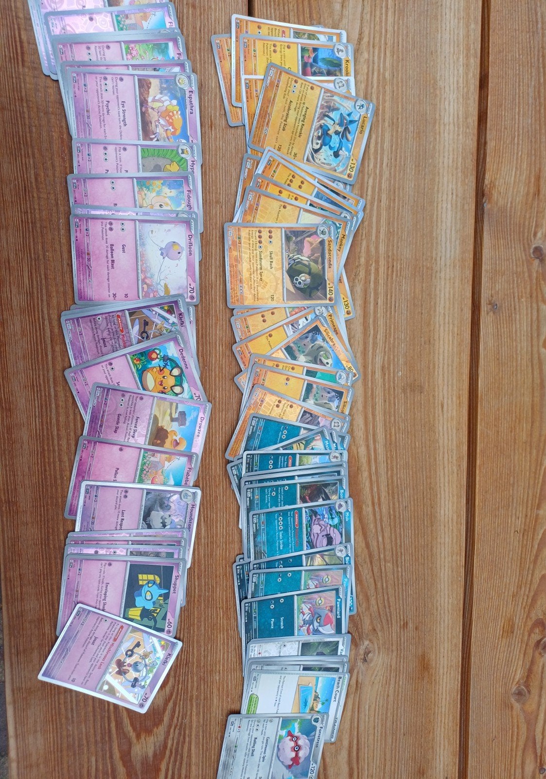 pokemon kaarten scarlet and violet bulk, Ophalen of Verzenden, Zo goed als nieuw, Meerdere kaarten