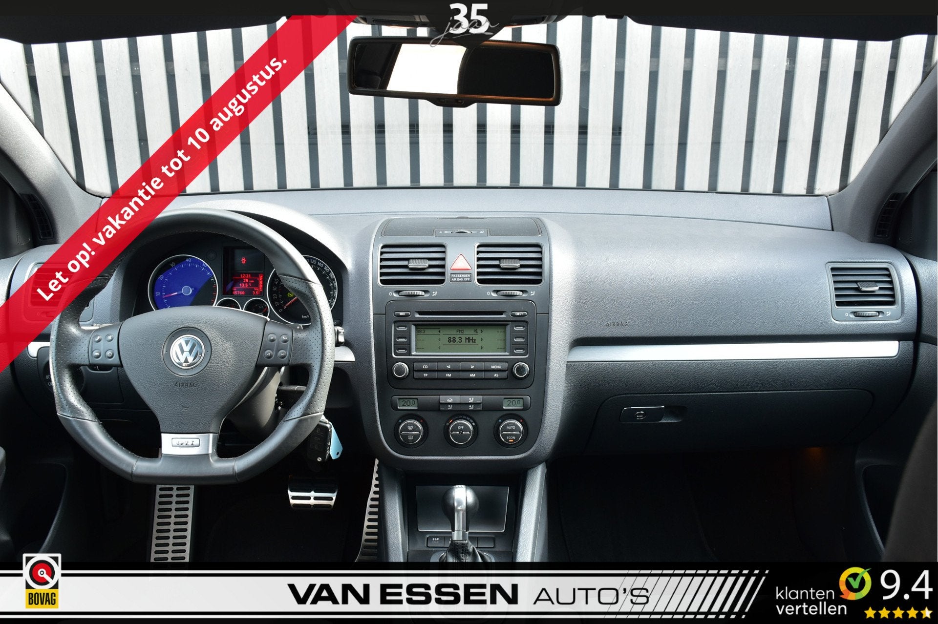 Volkswagen Golf 2.0 TFSI GTI FABRIEKSNIEUW! 1e Eigenaar NL-A, Auto's, Volkswagen, Gebruikt, 4 cilinders, 1984 cc, Zwart