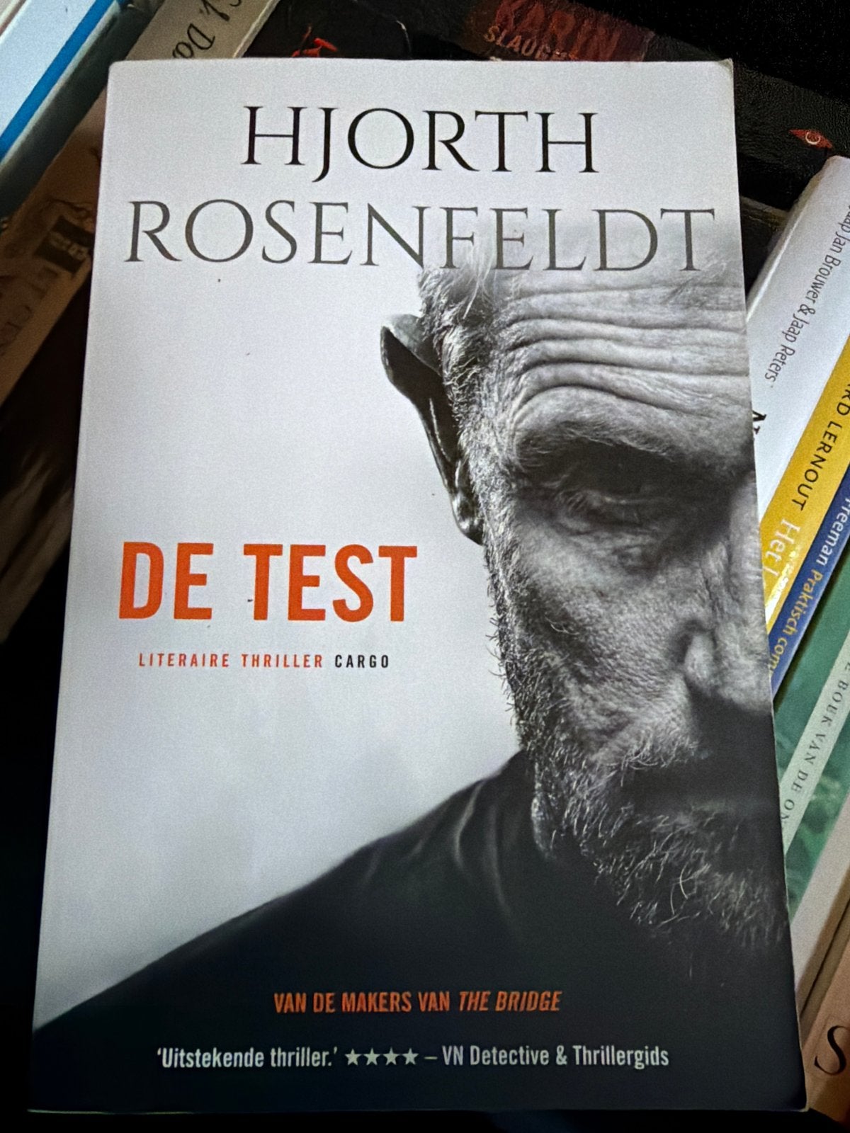 Z6.   Hjorth Rosenfeldt - De test, Scandinavië, Verzenden, Zo goed als nieuw, Hjorth Rosenfeldt
