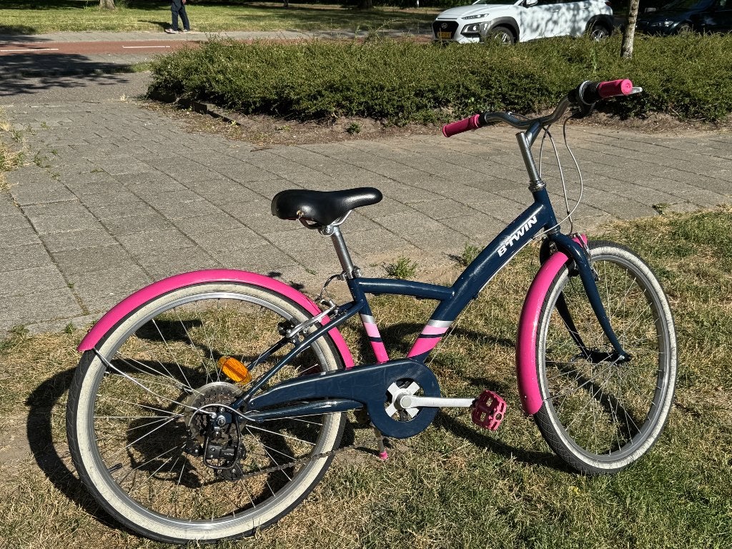Bicycle for girls, Ophalen, 24 inch, BTWIN, Handrem
