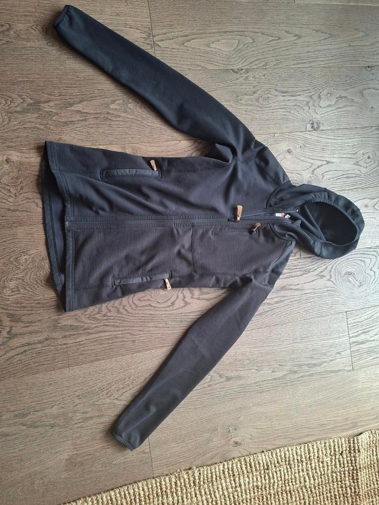 Fjällräven Keb Fleece Dames XS Zwart - Goede Staat, Zwart, Ophalen of Verzenden, Fjällräven, Maat 34 (XS) of kleiner