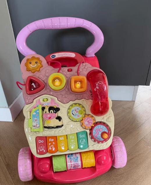 Superleuke Vtech babywalker, Kinderen en Baby's, Speelgoed | Vtech, Ophalen, Gebruikt, 6 maanden tot 2 jaar