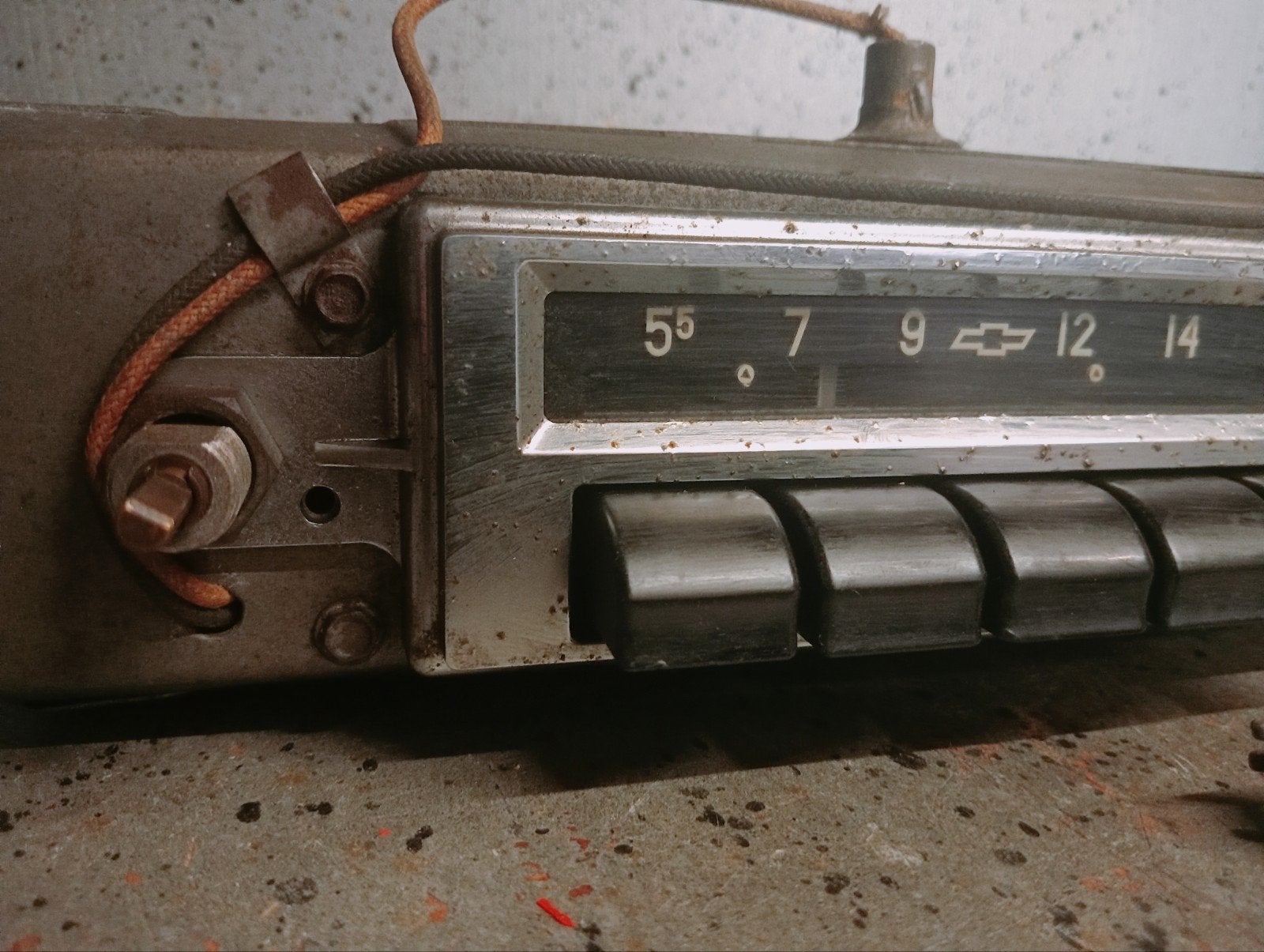 Chevrolet DELCO 12volt Auto Radio, Ophalen of Verzenden
