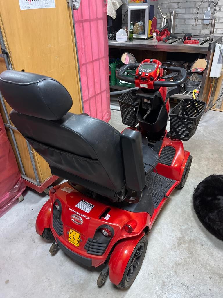 4 wiel scootmobiel, Diversen, Brommobielen en Scootmobielen, Zo goed als nieuw, 16 t/m 25 km, 16 km/u of meer, Ophalen of Verzenden