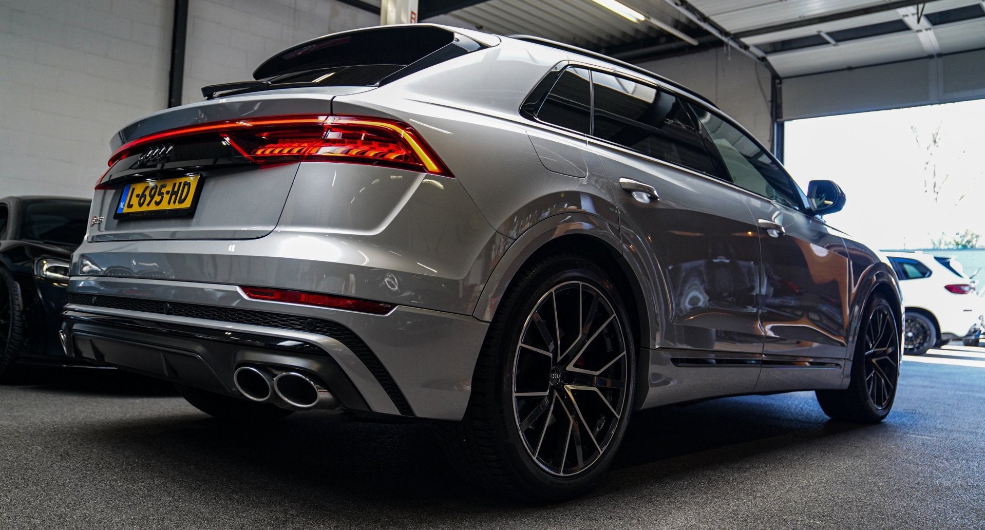 Audi SQ8 4.0 TDI SQ8 Quattro | Panorama | Trekhaak | Bang&Ol, Auto's, Audi, 435 pk, Gebruikt, Leder, Bedrijf