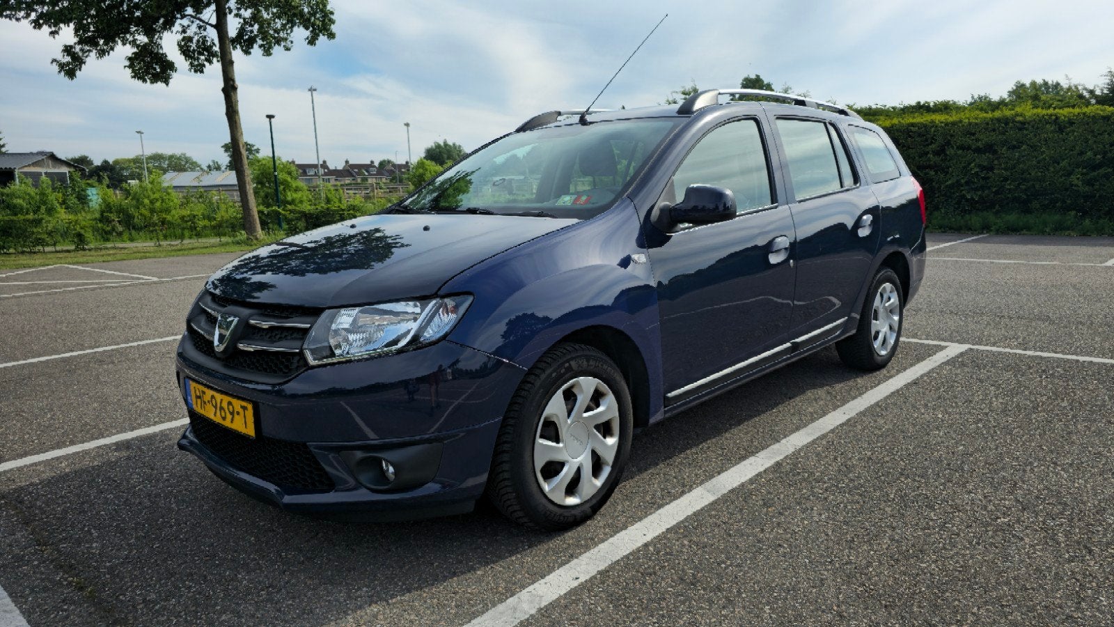 Dacia Logan 0.9 TCE MCV 2015 Blauw, Auto's, Dacia, Particulier, Logan, Benzine, A, Stationwagon, Handgeschakeld, Origineel Nederlands
