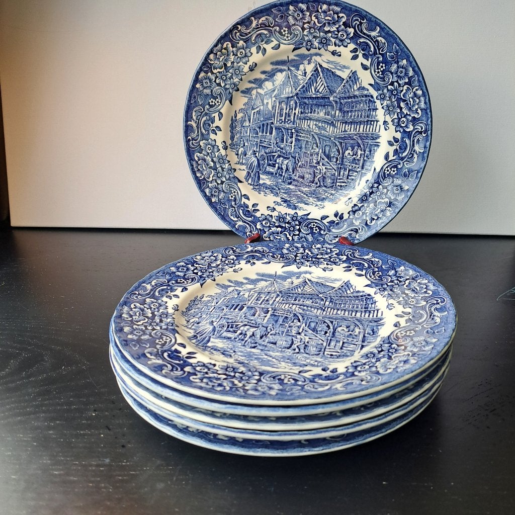 Grote diner borden  Staffordshire Royal Tudor Ware, Huis en Inrichting, Keramiek, Ophalen of Verzenden, Zo goed als nieuw, Bord(en)
