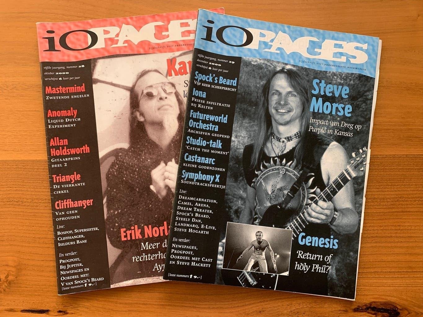 IO Pages Magazines / nrs. 28 t/m 161, Verzenden, Zo goed als nieuw, Muziek, Film of Tv