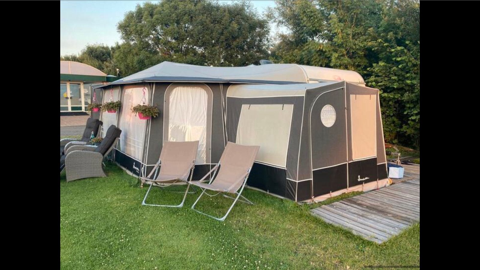 Isabella Penta Etna voortent A950-G18 met 2 zijtentjes, Ophalen, Zo goed als nieuw, Isabella