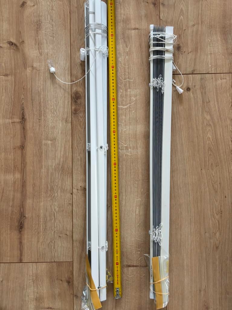 Veneta luxaflex grijs raamdecoratie 80 en 90 cm breed, Ophalen, 100 tot 150 cm, 50 tot 100 cm, Zo goed als nieuw