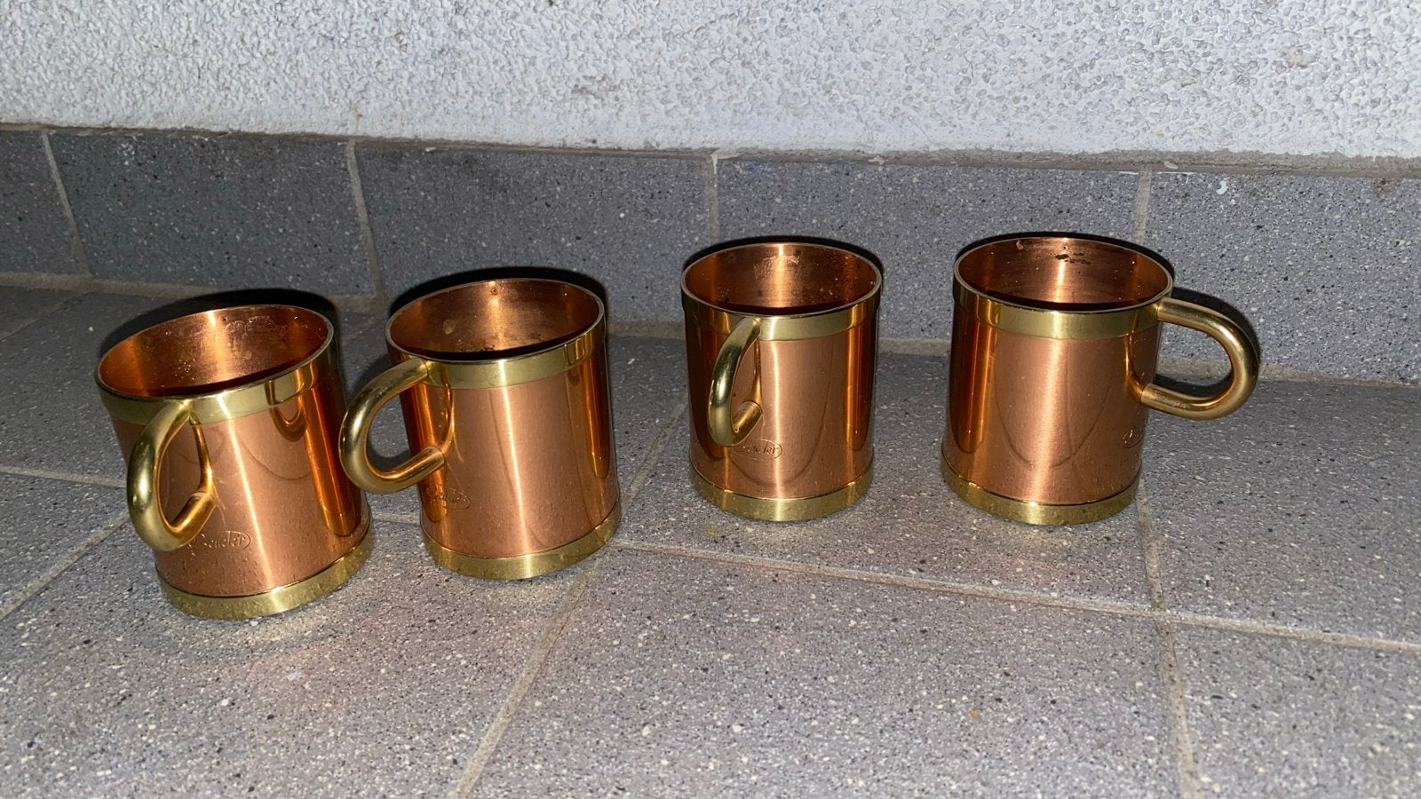 Vintage "Cobraz" Irish Coffee Houders van Beucler Ltd. (Jare, Antiek en Kunst, Ophalen of Verzenden, Koper