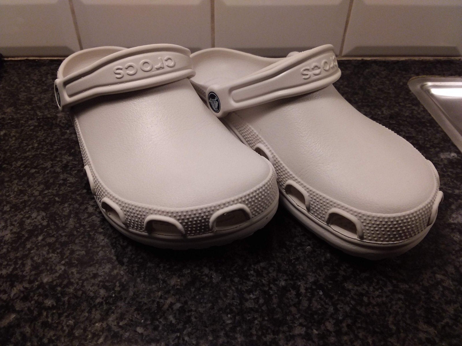 Crocs klompen. Maat 37/38, Ophalen of Verzenden, Zo goed als nieuw, Zwart, Werkschoenen