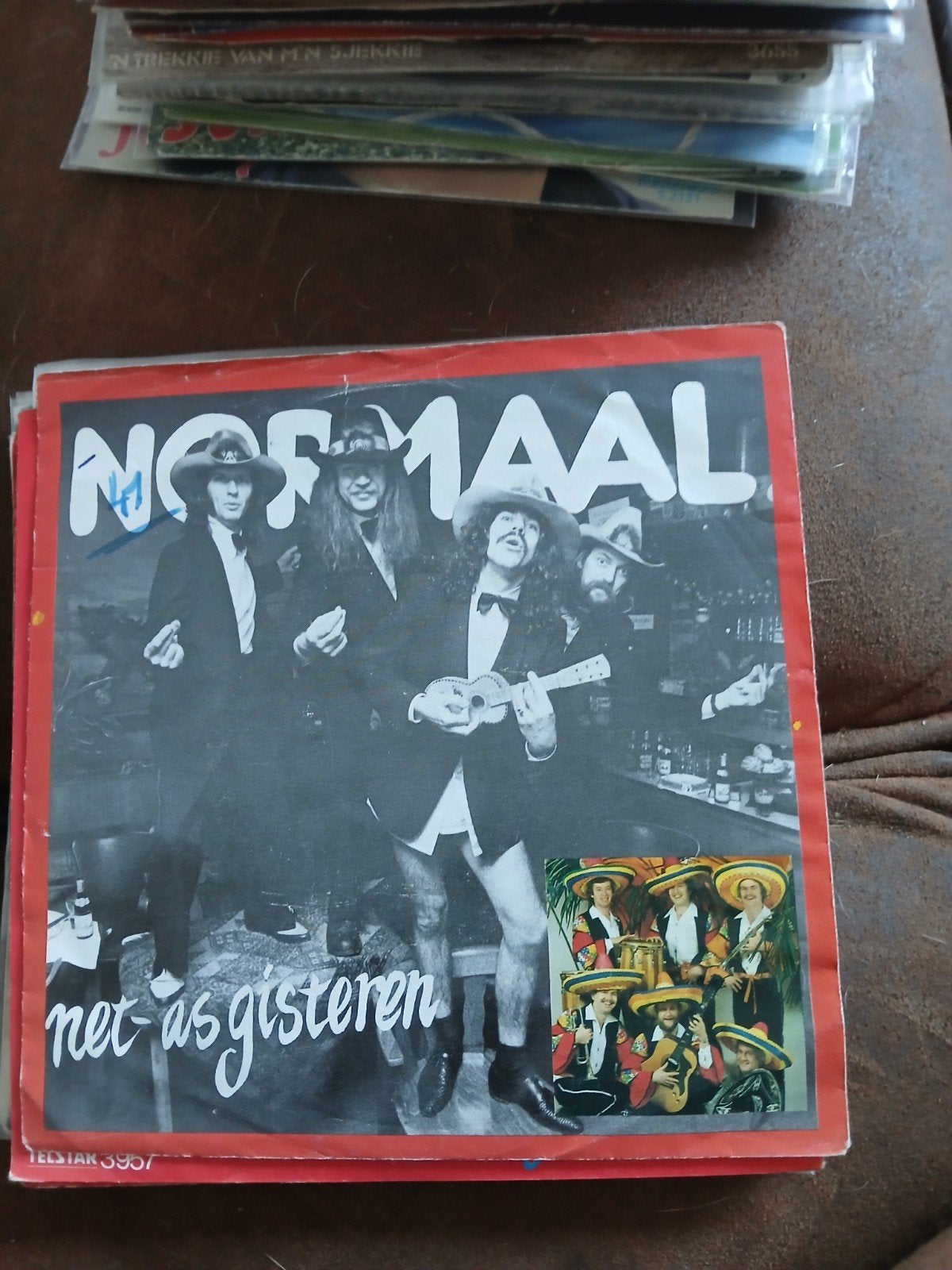 normaal  net as gisteren, Cd's en Dvd's, Vinyl | Nederlandstalig, Verzenden, Zo goed als nieuw, Overige formaten, Levenslied of Smartlap