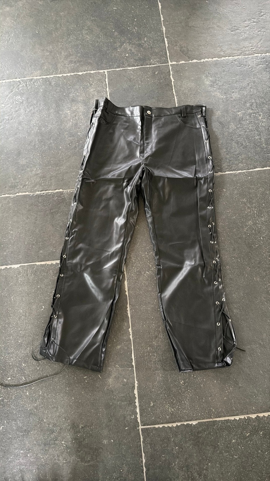 Latex broek 5XL zwart, Ophalen, Nieuw, Overige maten