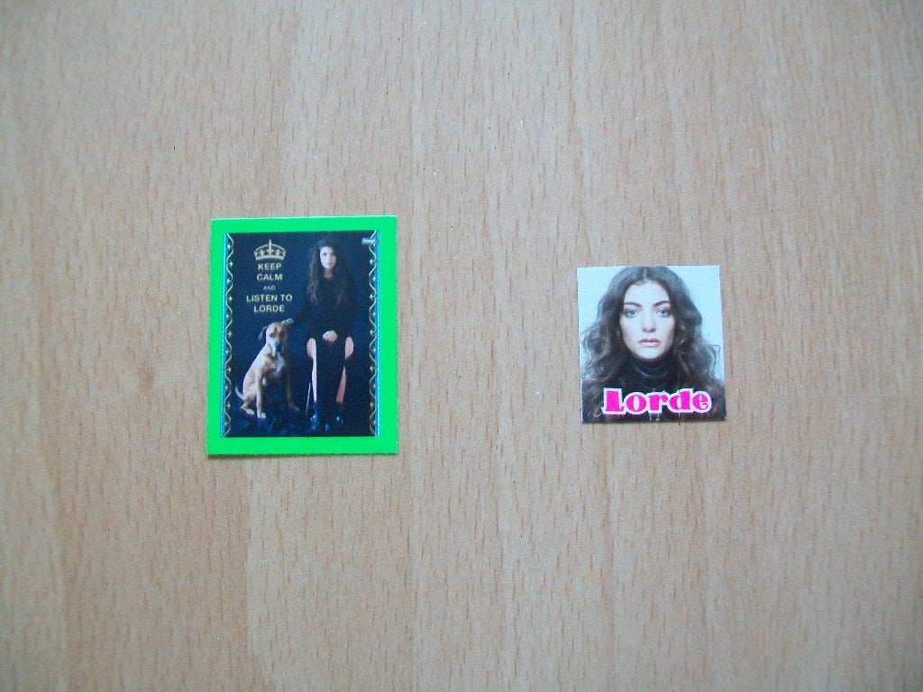 Sticker van Lorde - 2 stickers, Ophalen of Verzenden, Nieuw, Overige typen