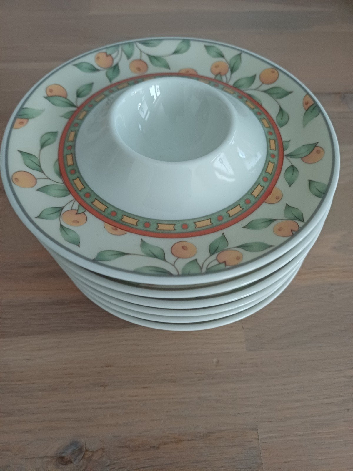 Koffietijd servies Art-Design eierdopjes, Huis en Inrichting, Keuken | Servies, Overige typen, Ophalen of Verzenden, Zo goed als nieuw