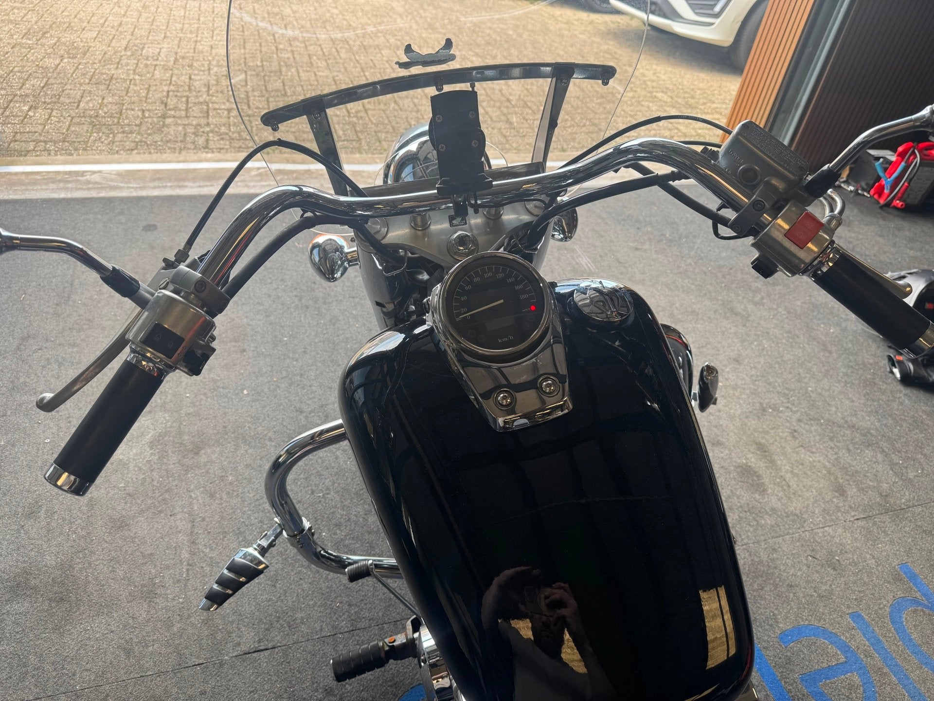 Honda Chopper VT 750C Shadow ACE Cardan Windscherm Voetsteun, Motoren, Motoren | Honda, 745 cc, Chopper, Bedrijf, Edisonstraat 25
3861NE  NIJKERK, NL