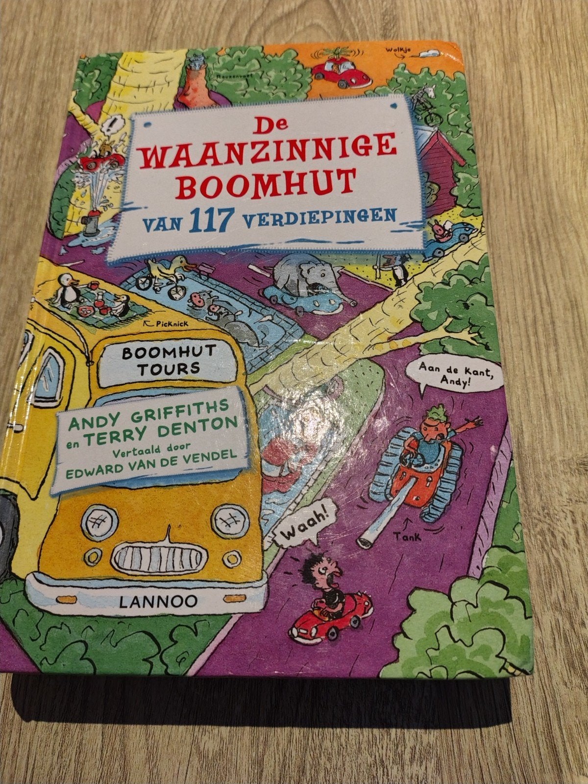 De Waanzinnige Boomhut serie - 3 boeken, Ophalen of Verzenden, Gelezen, Andy Griffiths en Terry Denton, Fictie