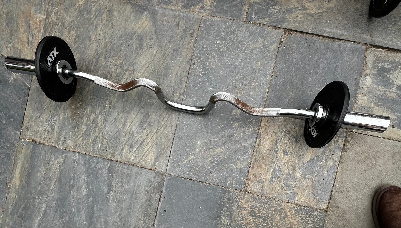 Ez specialty bar curl bar, Sport en Fitness, Fitnessmaterialen, Ophalen, Zo goed als nieuw, Halterstangen