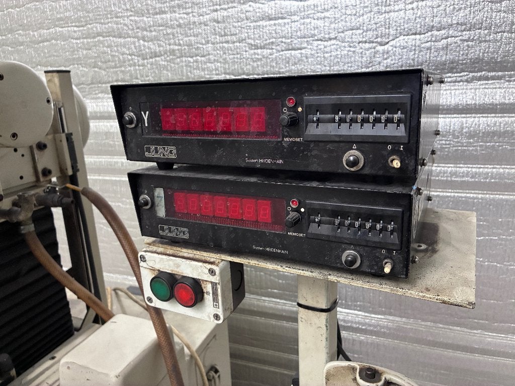 Vlakslijpmachine Jung HF-50 met digitaal, Ophalen, Gebruikt, 1000 watt of meer, Overige typen