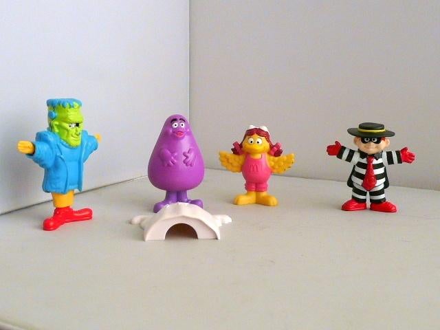 McDonalds 1995 # Halloween (4x), Ophalen of Verzenden, Zo goed als nieuw