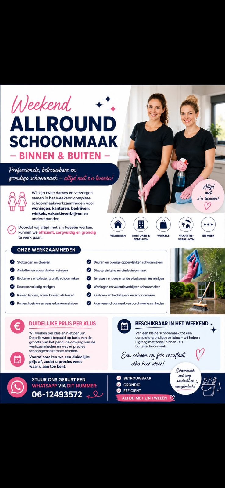 Allround schoonmaak, Overige vormen