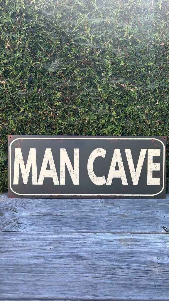Decoratief tesktbord Mancave, Tekstbord, Ophalen of Verzenden, Nieuw