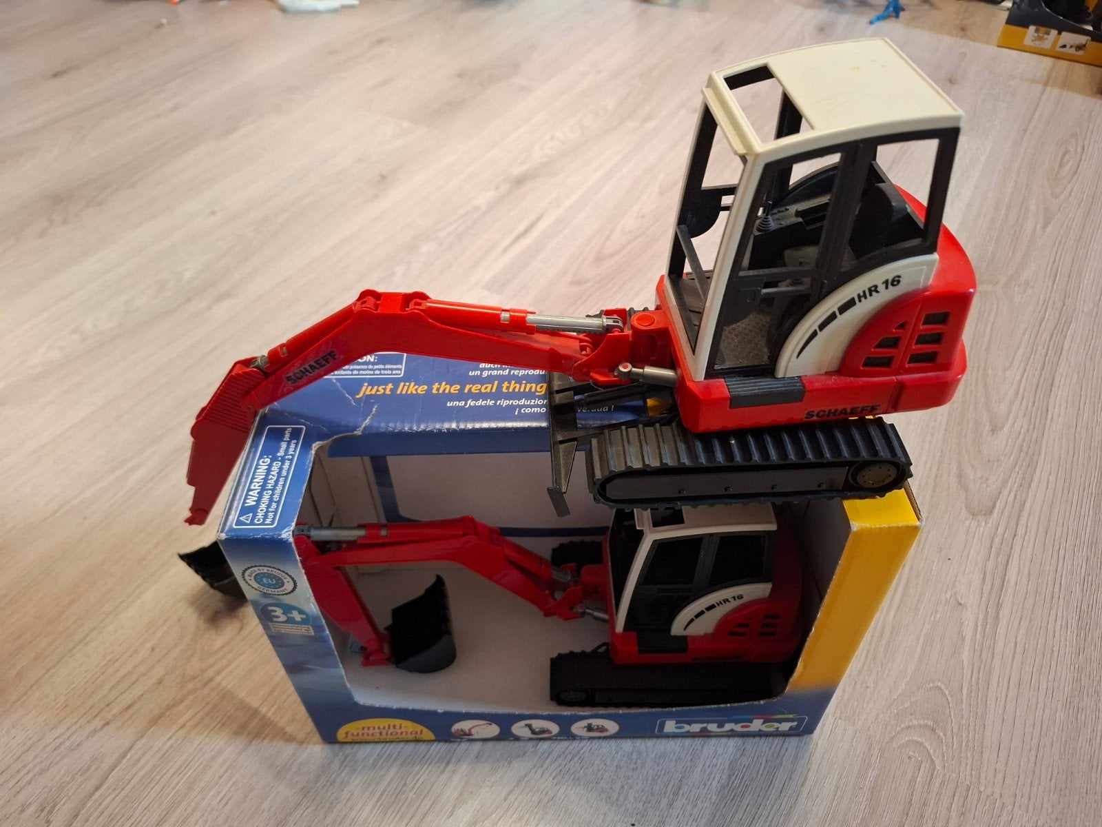 Bruder Schaeff HR 16 Graafmachine Speelgoed, Kinderen en Baby's, Ophalen, Gebruikt