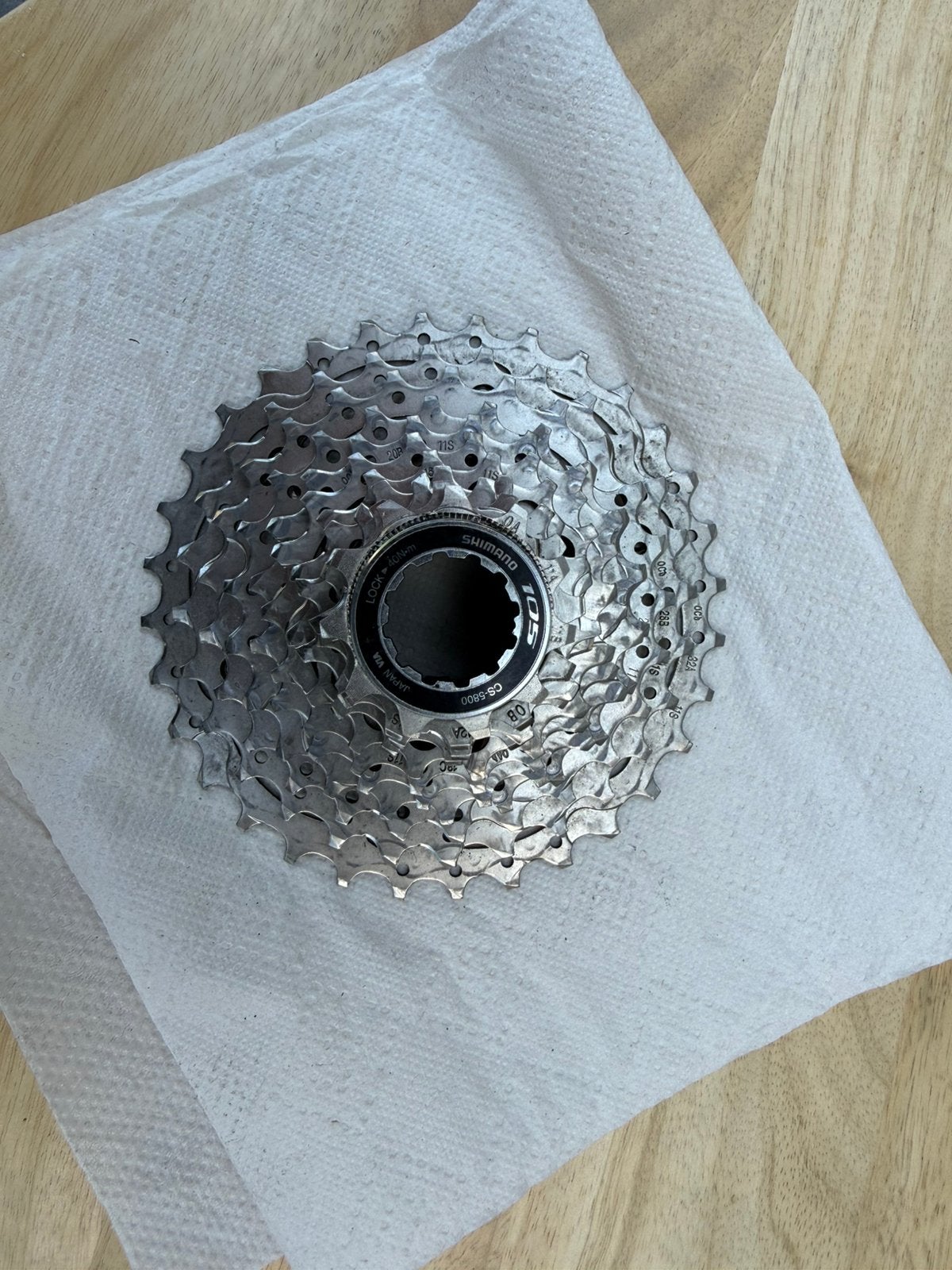 Shimano 105 cassette, Fietsen en Brommers, Fietsonderdelen, Ophalen of Verzenden, Zo goed als nieuw